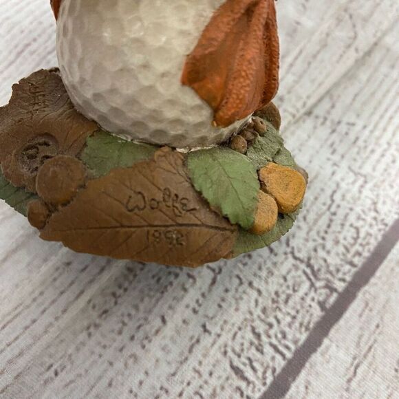 Vintage 1992 Duffy Tim Wolfe duck on a golf ball figurine 4x3 - Picture 5 of 7